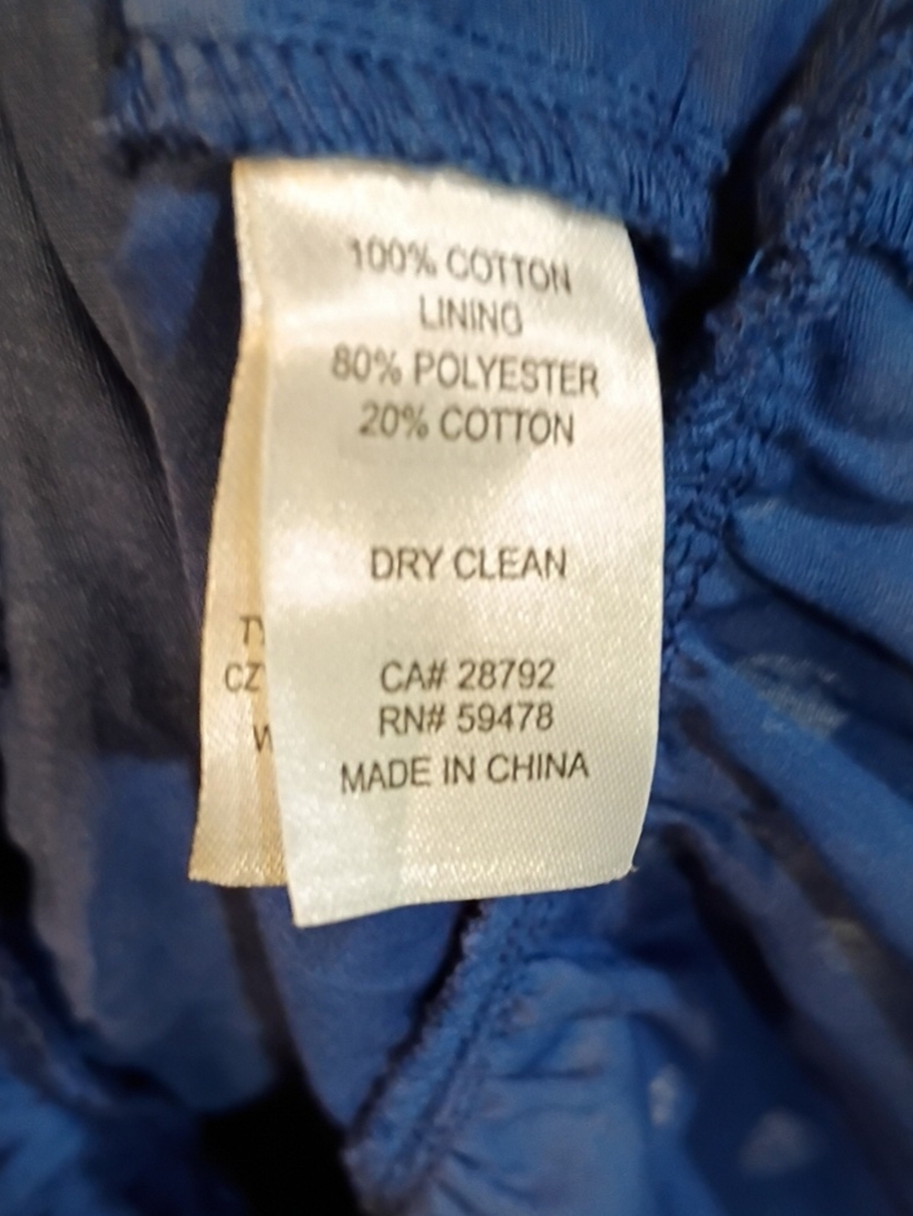 Cynthia Rowley Blue Eyelet Dress Size Xs Nwt - Picture 4 of 5